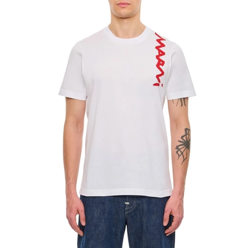 Marni T-Shirts Cotton T-Shirt White