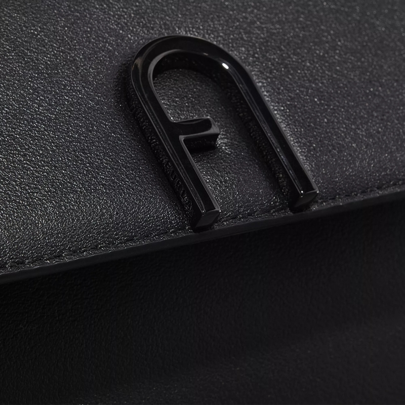 Furla Crossbody Bag Furla Flow Mini Crossbody Clutch Nero(Image 4)