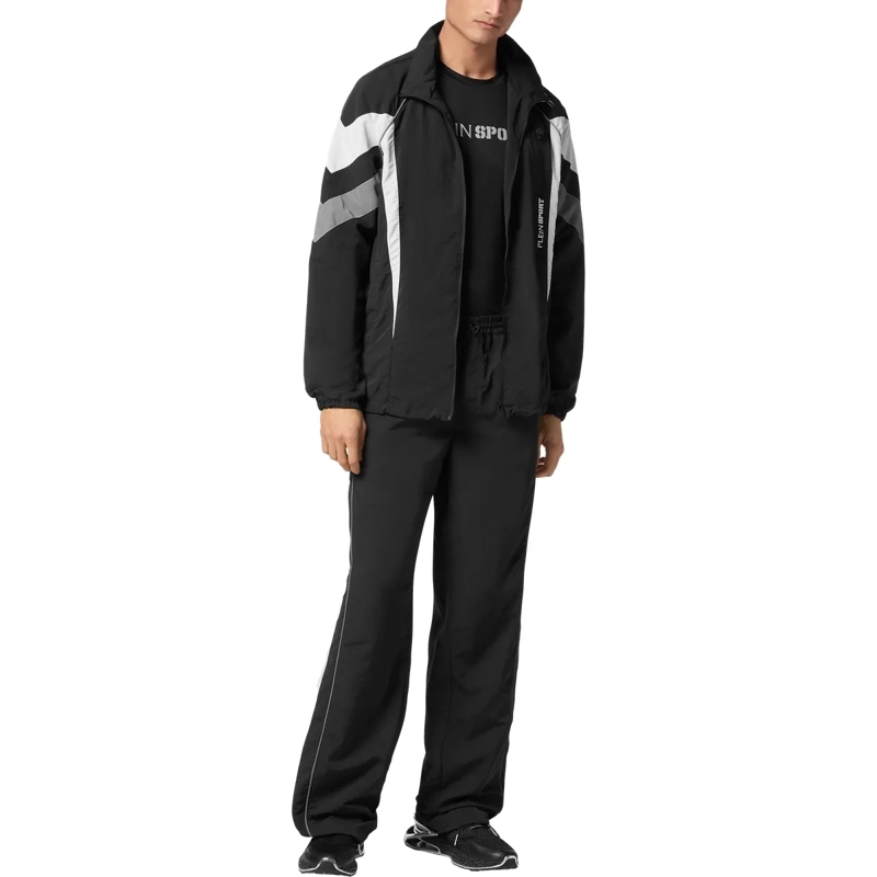 Plein Sport Daunenjacke Sweatjacke Scratch schwarz(Image 3)