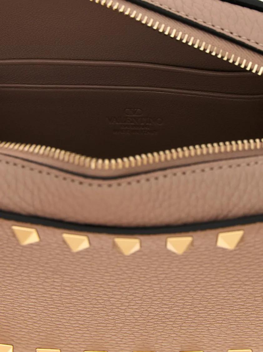 Valentino Garavani Hobo bags 'Rockstud' Mini Crossbody Bag in roze