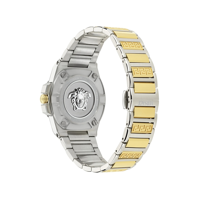 Versace Quarzuhr Quarz-Analoguhr Greca Reaction Lady(Wc-0D silber(Image 4)