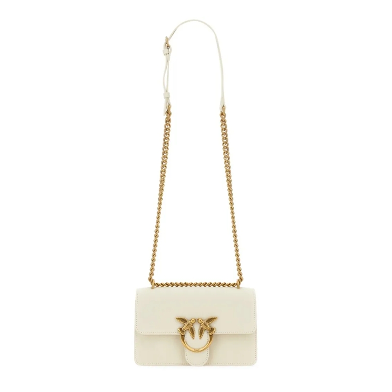Pinko Sac à bandoulière "Love" One Simply Mini Shoulder Bag Neutrals