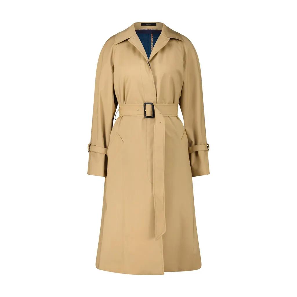 Paul Smith - Trenchcoat mit Gürtel - Größe 34 - beige