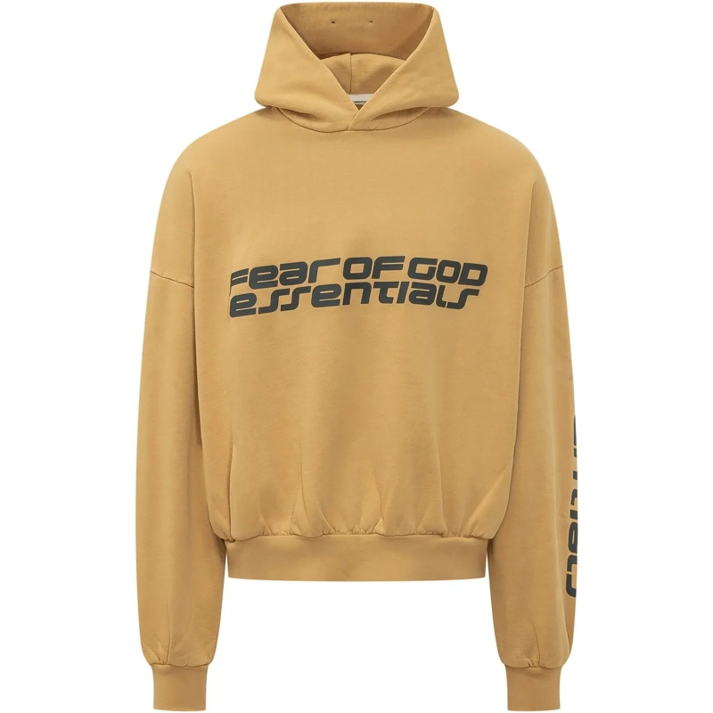 FEAR OF GOD  Felpa con Cappuccio beige