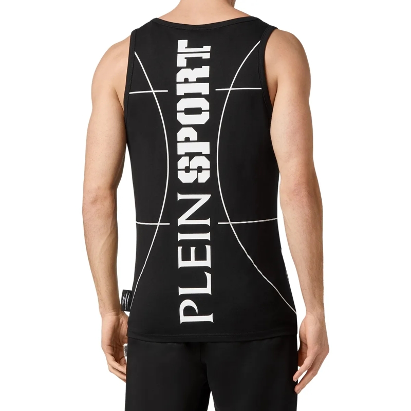 Plein Sport Top Tanktop Tiger schwarz(Image 2)