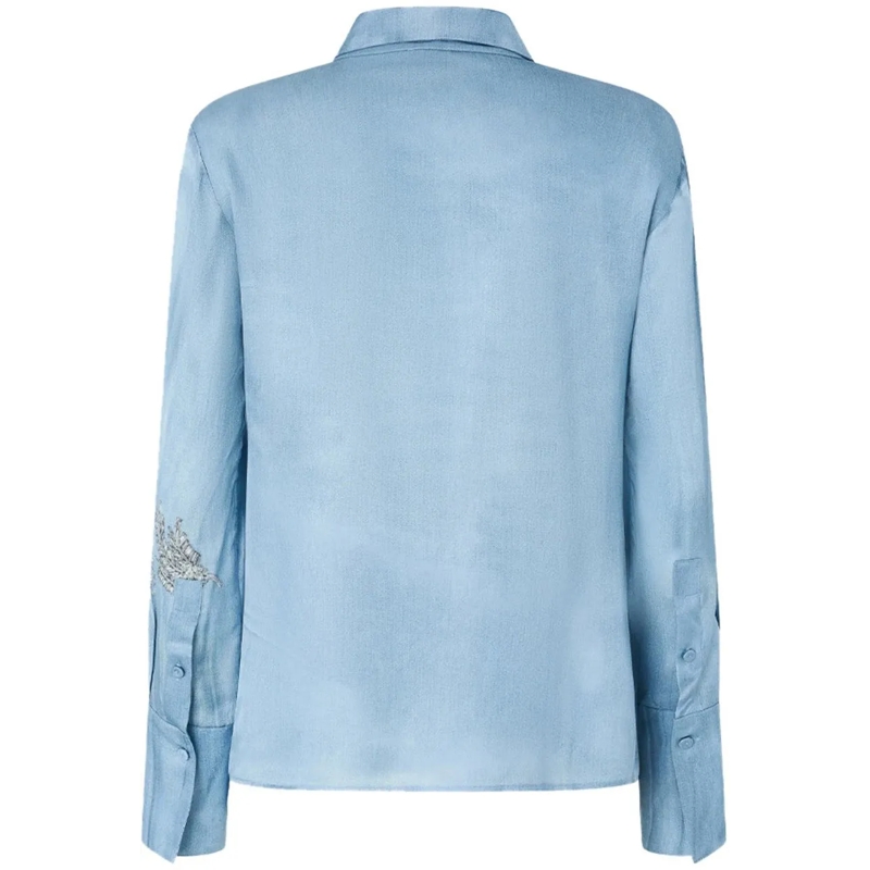 Pinko T-shirt Shirts Cyan blau(Image 2)