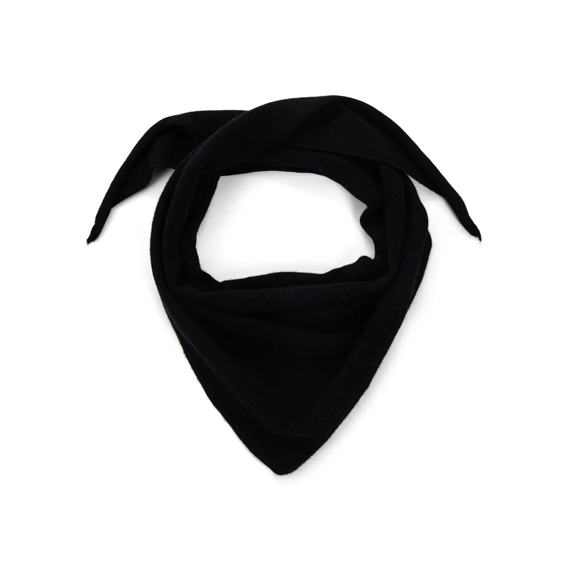 Extreme Cashmere Schal Tuch Bandana aus Kaschmir-Mix schwarz