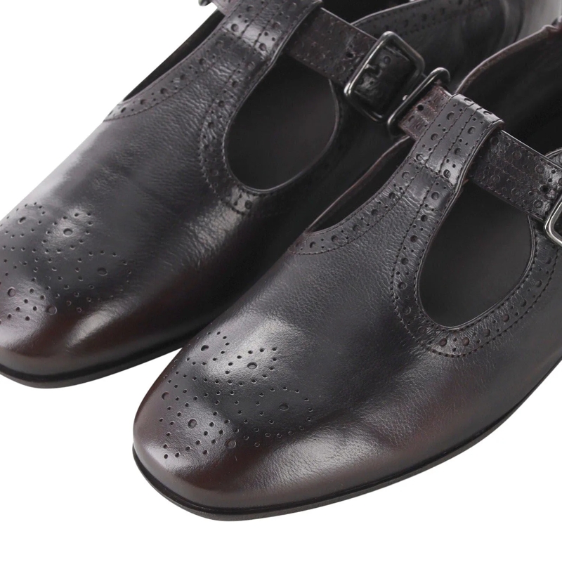 Officine Creative Schnürschuhe Schuhe aus Leder braun(Image 3)