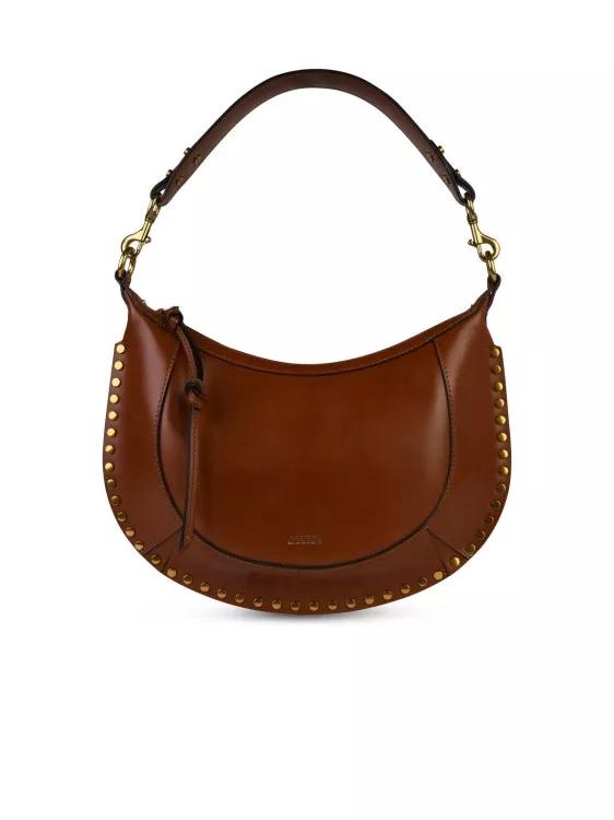 Isabel Marant Shopper - Naoko%27 Brown Leather Crossbody Bag - Gr. unisize - in Braun - für Damen