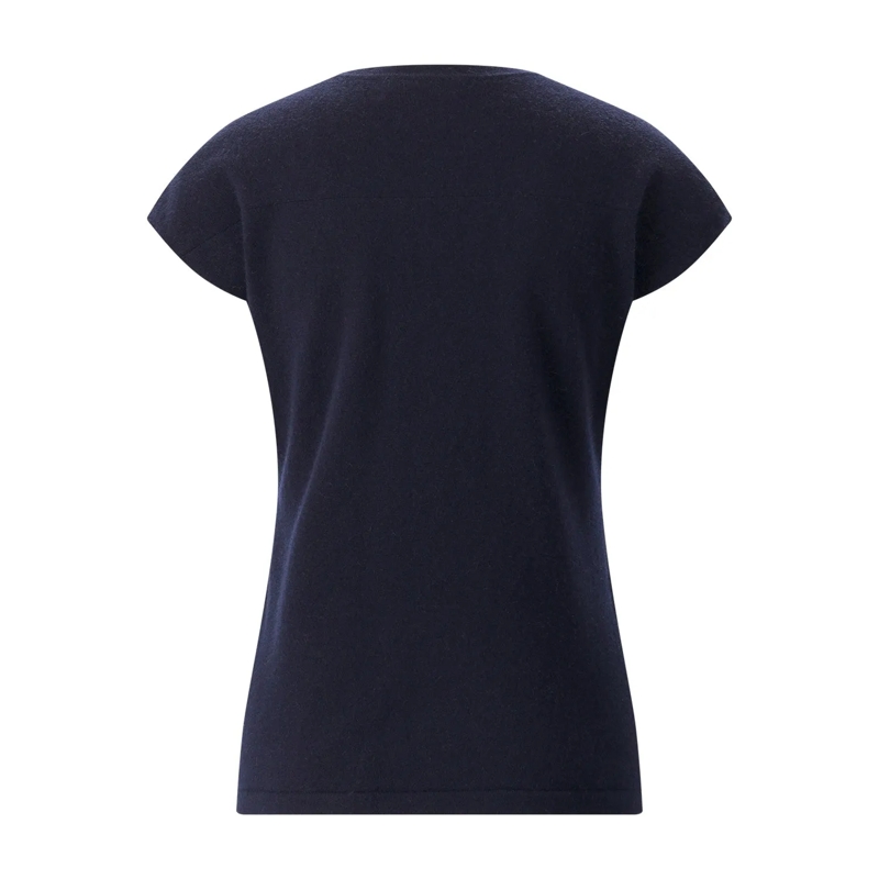 Sminfinity T-Shirt Shirt aus Kaschmir blau(Image 2)