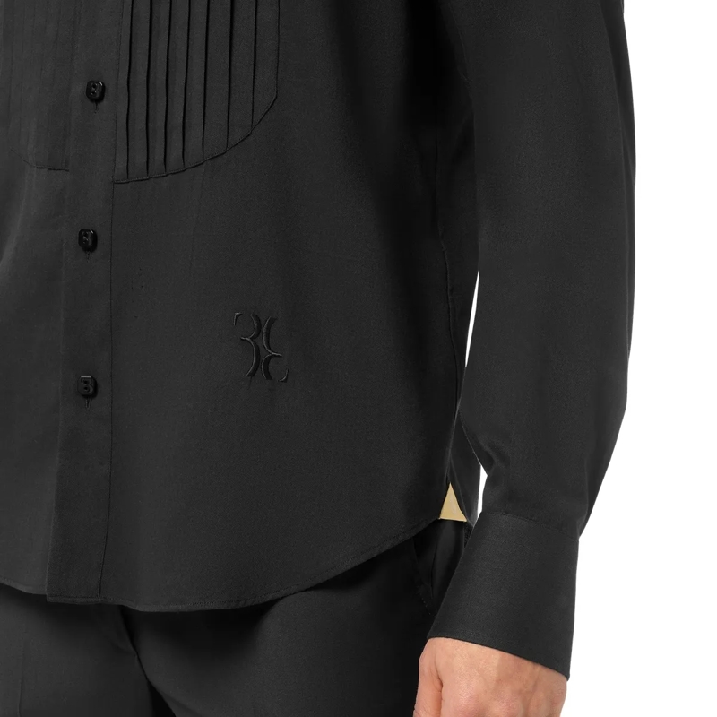 BILLIONAIRE Hemd Hemd Goldschnitt Ls schwarz(Image 4)