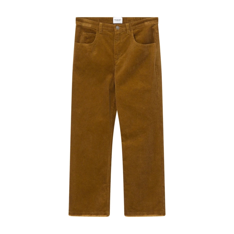 Isabel Marant Cordhose Cordhose Ruthie braun