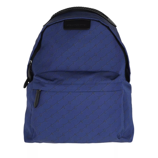 Stella McCartney Monogram Backpack Nylon Blue Rucksack