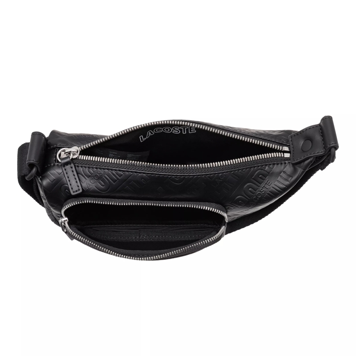 Lacoste leather shop fanny pack