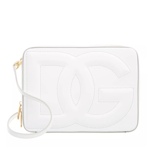 Dolce&Gabbana Logo Camera Bag White Sac pour appareil photo
