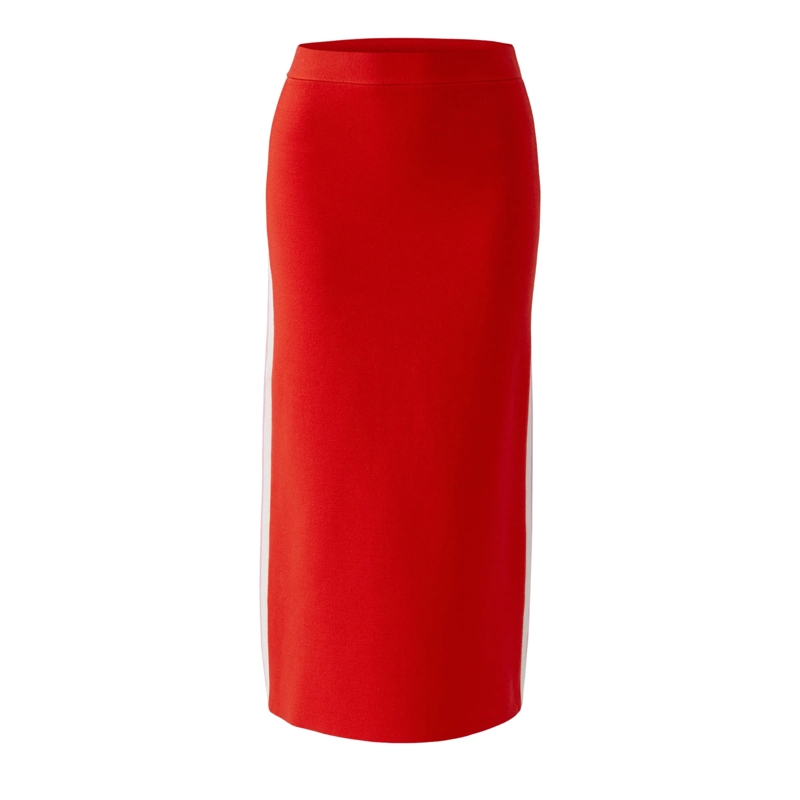 Oui Midirock Strickrock rot