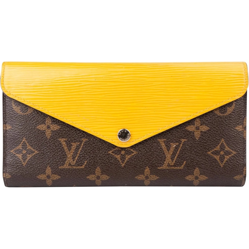 Louis Vuitton Geldbörse Louis Vuitton Canvas Epi Monogram Marie Lou Wallet braun