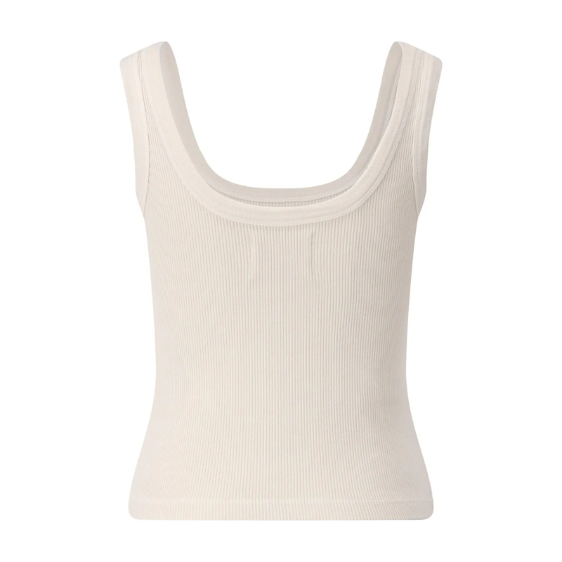 Citizens Of Humanity Top Geripptes Crop-Top Faye Creme(Image 5)