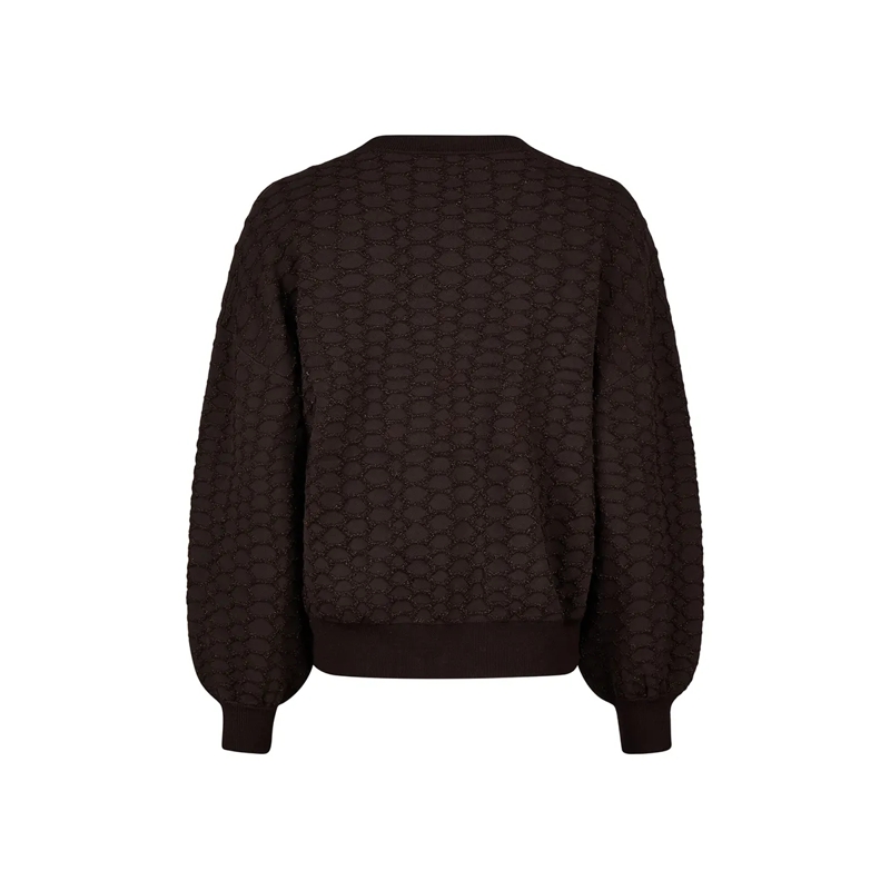 Marc Aurel Pullover Pullover- Raglan- Kroko-Jacquard mit sparkling  braun(Image 5)