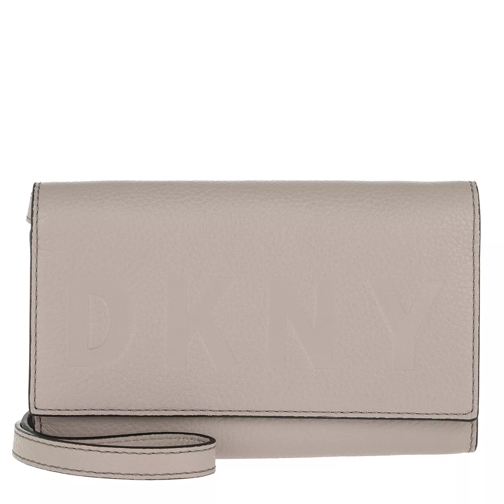 DKNY Commuter Wallet On A Chain Warm Grey Crossbody Bag