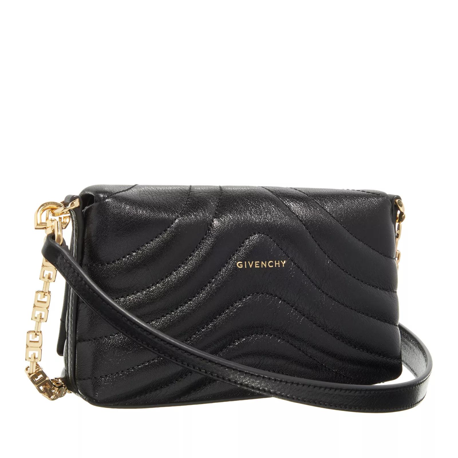 Givenchy Crossbody bags 4G Soft Wallet On Strap in zwart