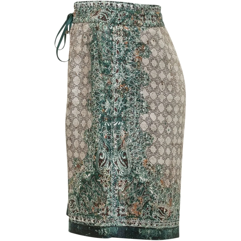 Amiri Shorts Shorts Bandana con Coulisse e Stampa All Over grün(Image 3)