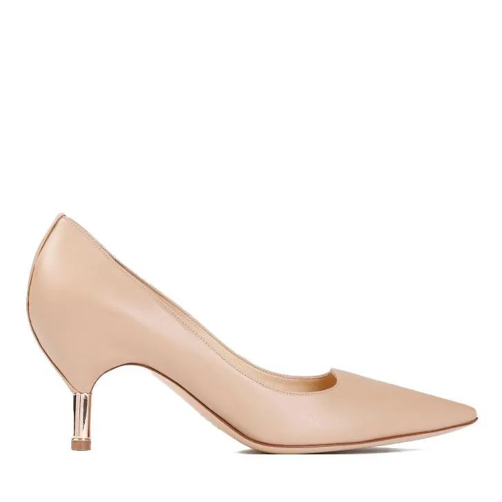 Gabriela Hearst Pumps & High Heels - Dark Camel Lamb Leather Sofia Pump - Gr. 36 (EU) - in Beige - für Damen