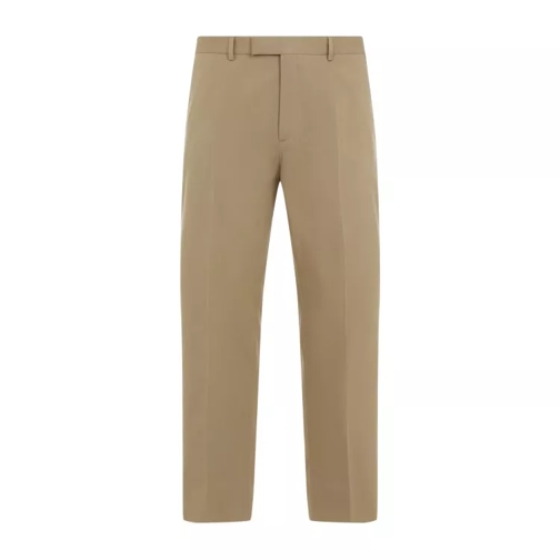 Gucci Beige Cotton Pants Neutrals 