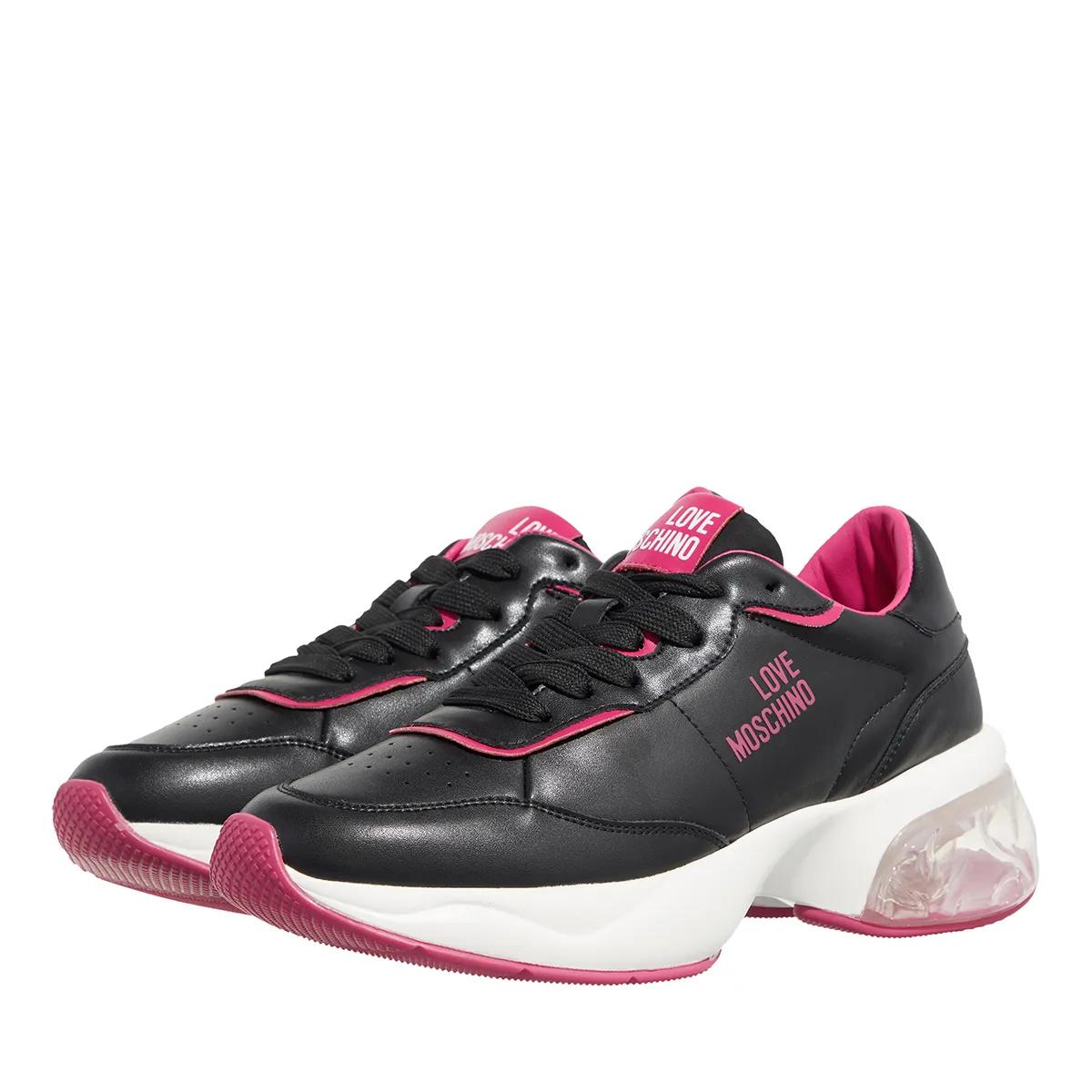 Love Moschino Sneakers - Crystal Love Sneakers Donna - Gr. 35 (EU) - in Rosa - für Damen