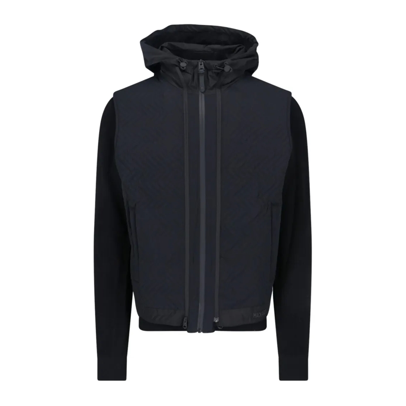 Mackage Parka Layered Jacket With Removable Vest Black