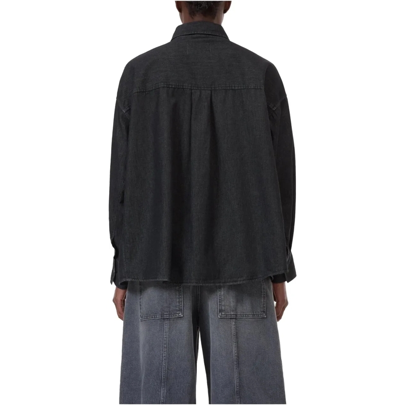 Closed Bluse Closed Cape Blouses Grijs C94619-191-27 grau(Image 4)
