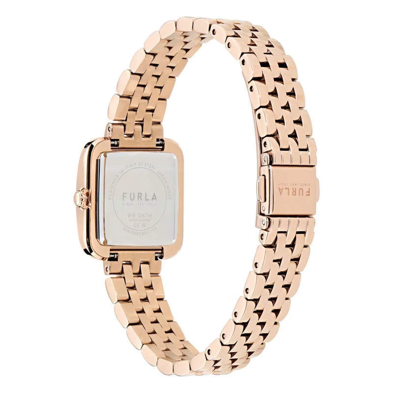 Furla Quarzuhr Quarz-Analoguhr Furla Diamante rosa(Image 5)