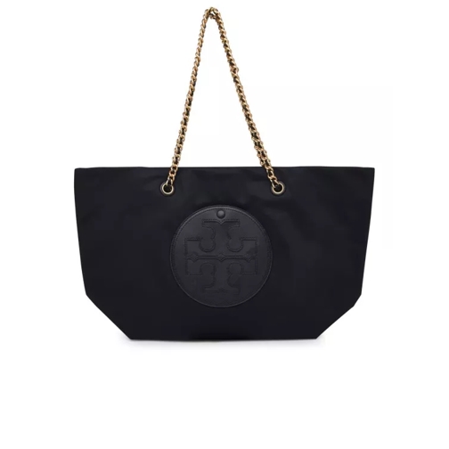 Tory Burch Black Fabric Bag Black Shopper