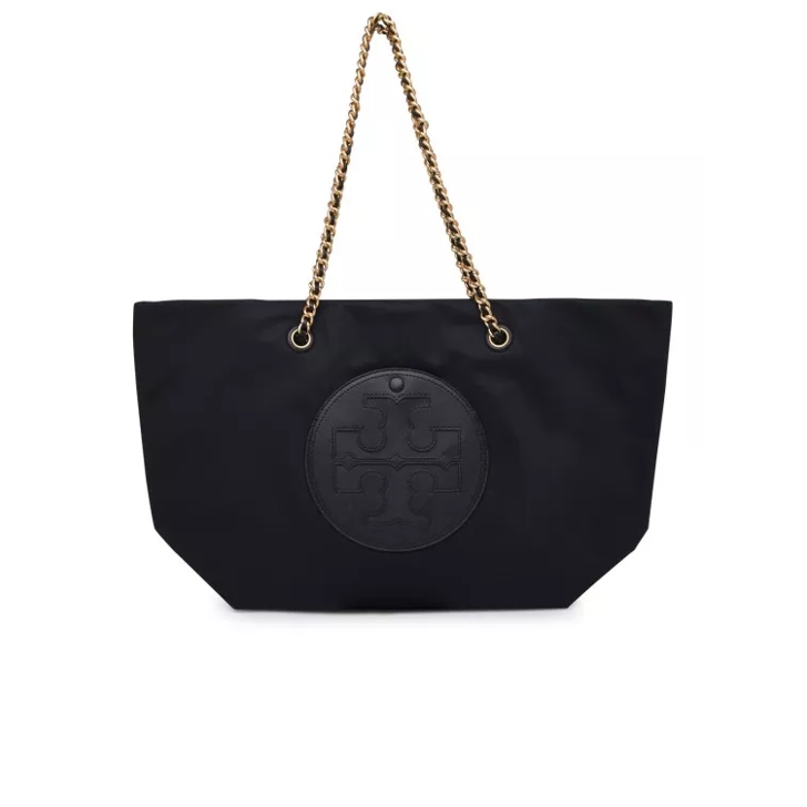 Tory Burch Black Fabric Bag Black Shopper