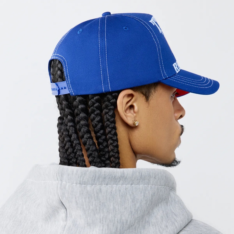 True Religion Hut - Verstellbare Riemen am Hinterkopf- Verstärktes  blau(Image 4)