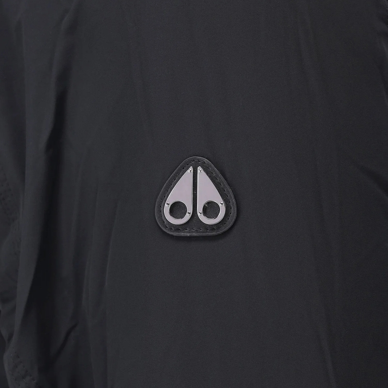 Moose Knuckles Übergangsjacke Jacke Tegan mit Logo schwarz(Image 5)