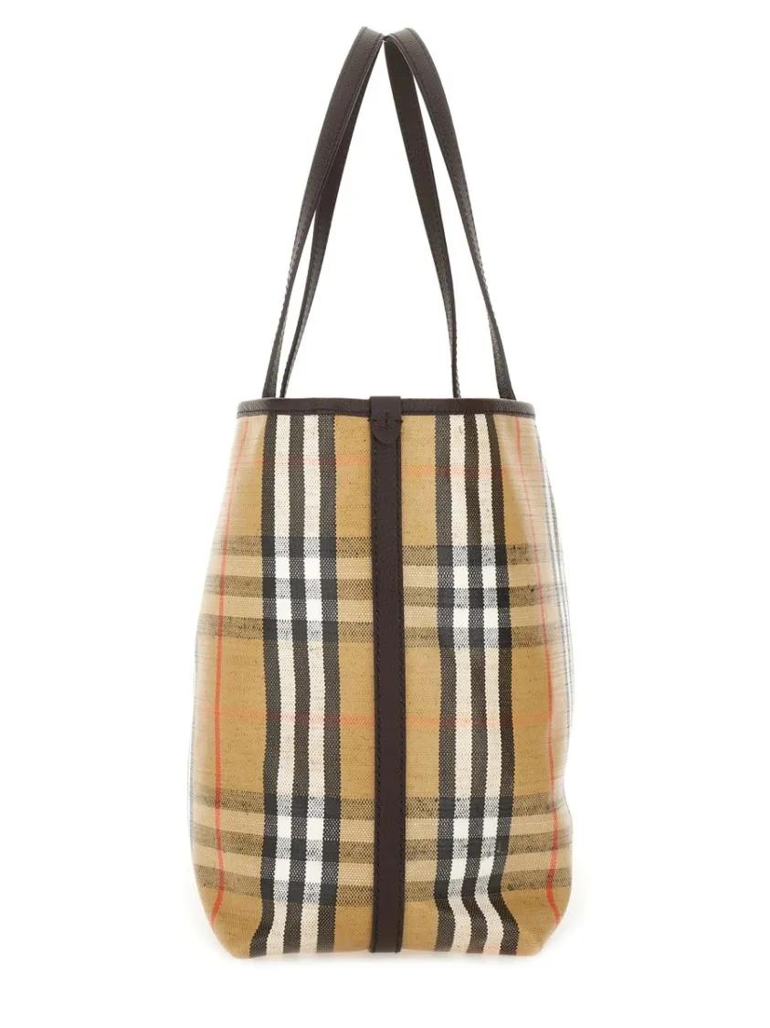 Burberry Shoppers & Totes Medium "Tote Highlands" Shoulder Bag in beige