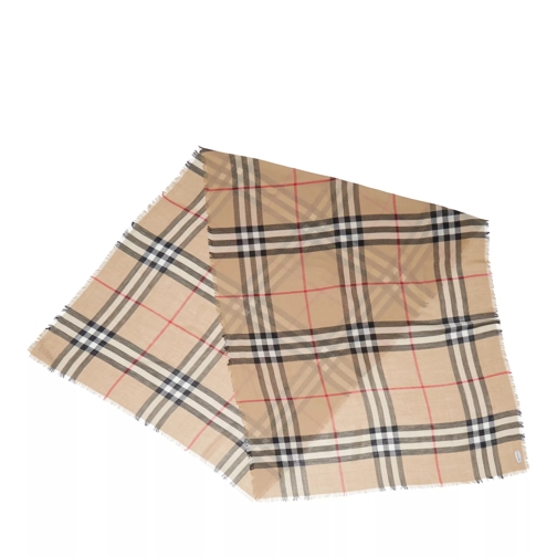 Burberry MU GC Lightweight Wool mehrfarbig Wollen Sjaal