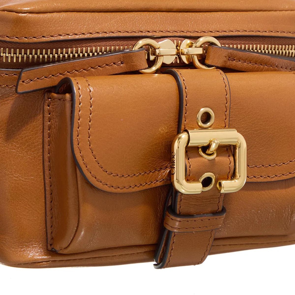 Thumbnail - Chloé Hobo Bags - Small Double - Gr. unisize - in Cognacbraun - für Damen