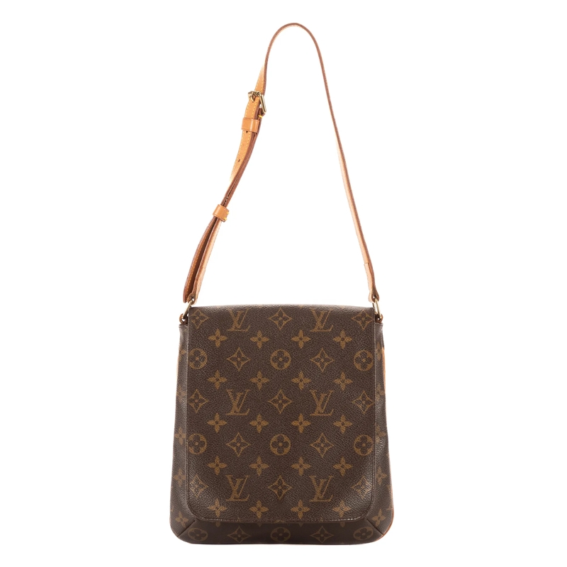 Louis Vuitton Schultertasche Musette Salsa braun