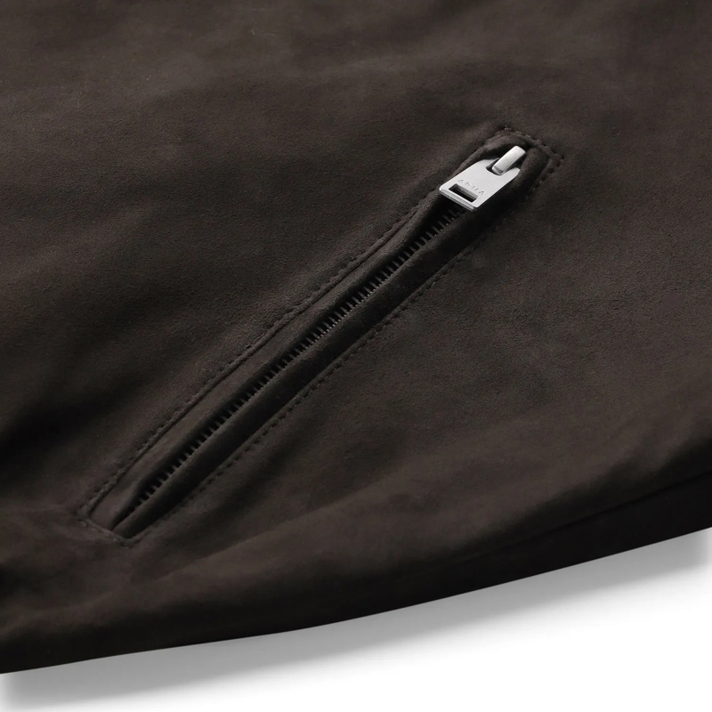 Arma Blouson Jacke Didier aus Leder grau(Image 4)