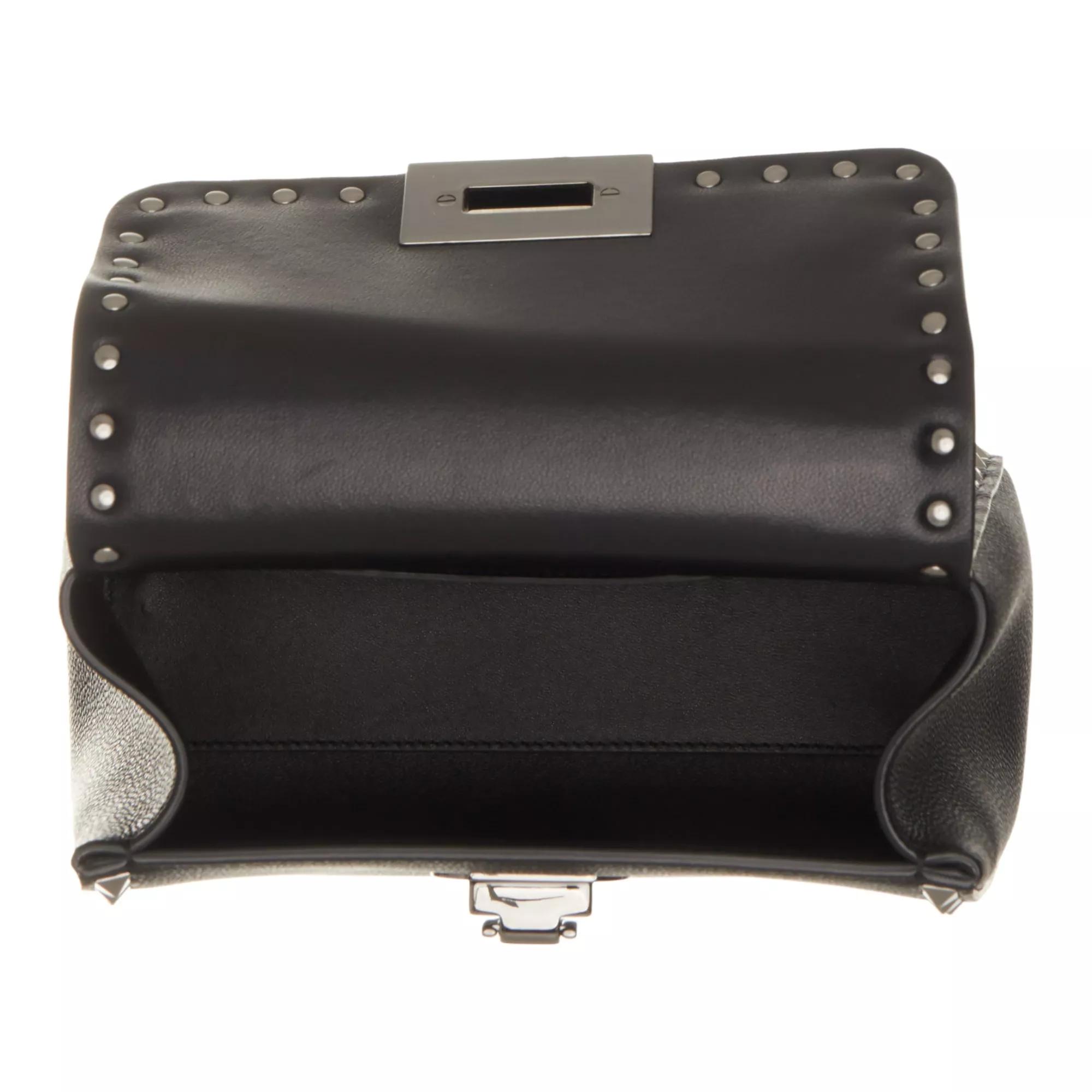 Valentino Garavani Shoppers Small Top Handle Bag in zwart