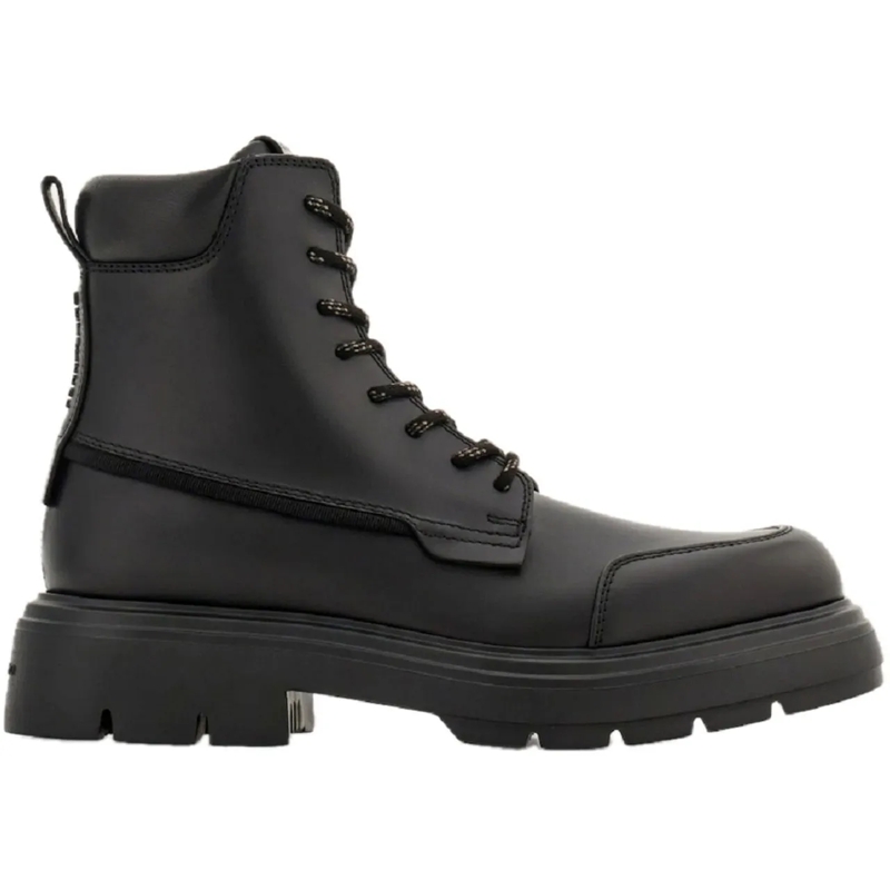 Salvatore Ferragamo T-Shirt Salvatore Ferragamo Lace-Up Boots schwarz