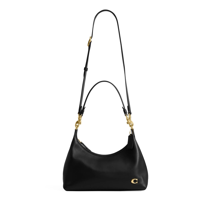 未使用級 Coach Hobo Hand Bag Black COACH Beuteltasche BROOKLYN in schwarz