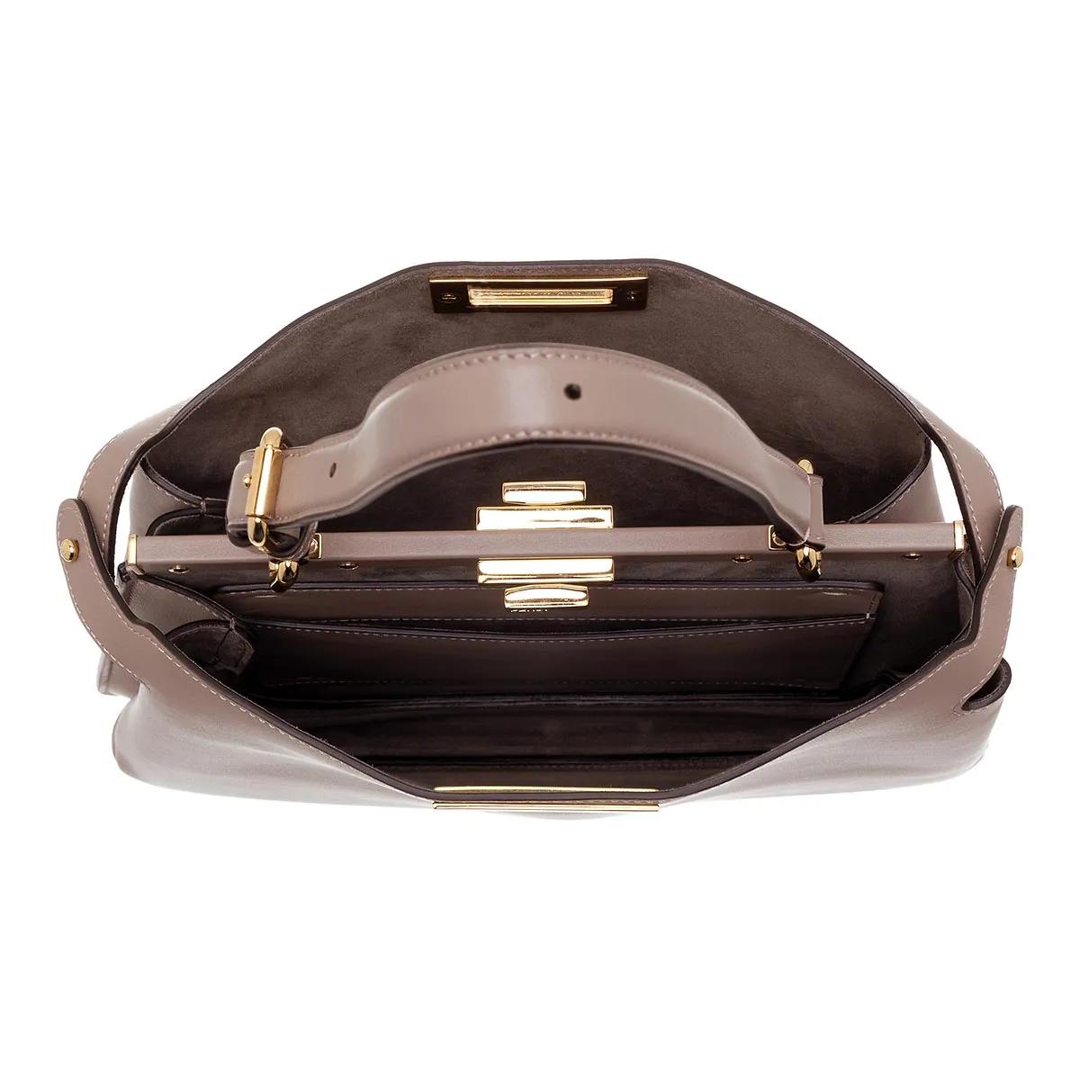 Fendi Shoppers & Totes Peekaboo Soft in taupe