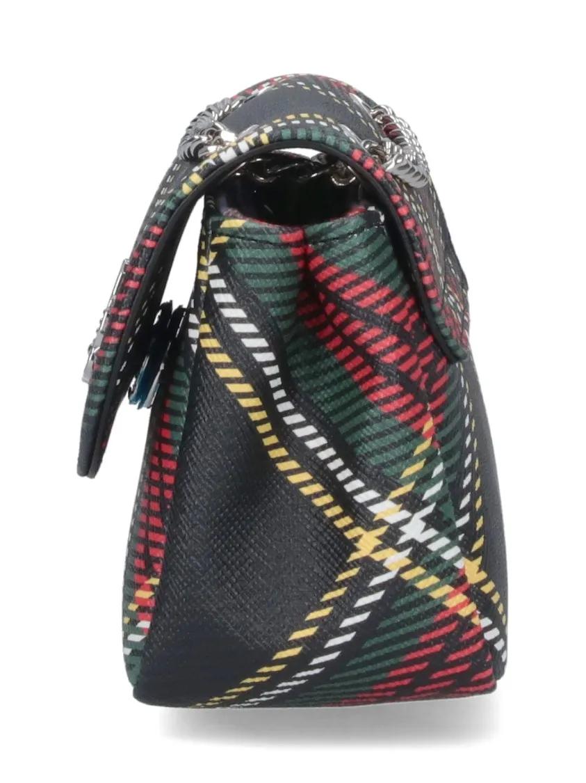 Vivienne Westwood Clutches "Small" Multicolor Tartan Bag in meerkleurig