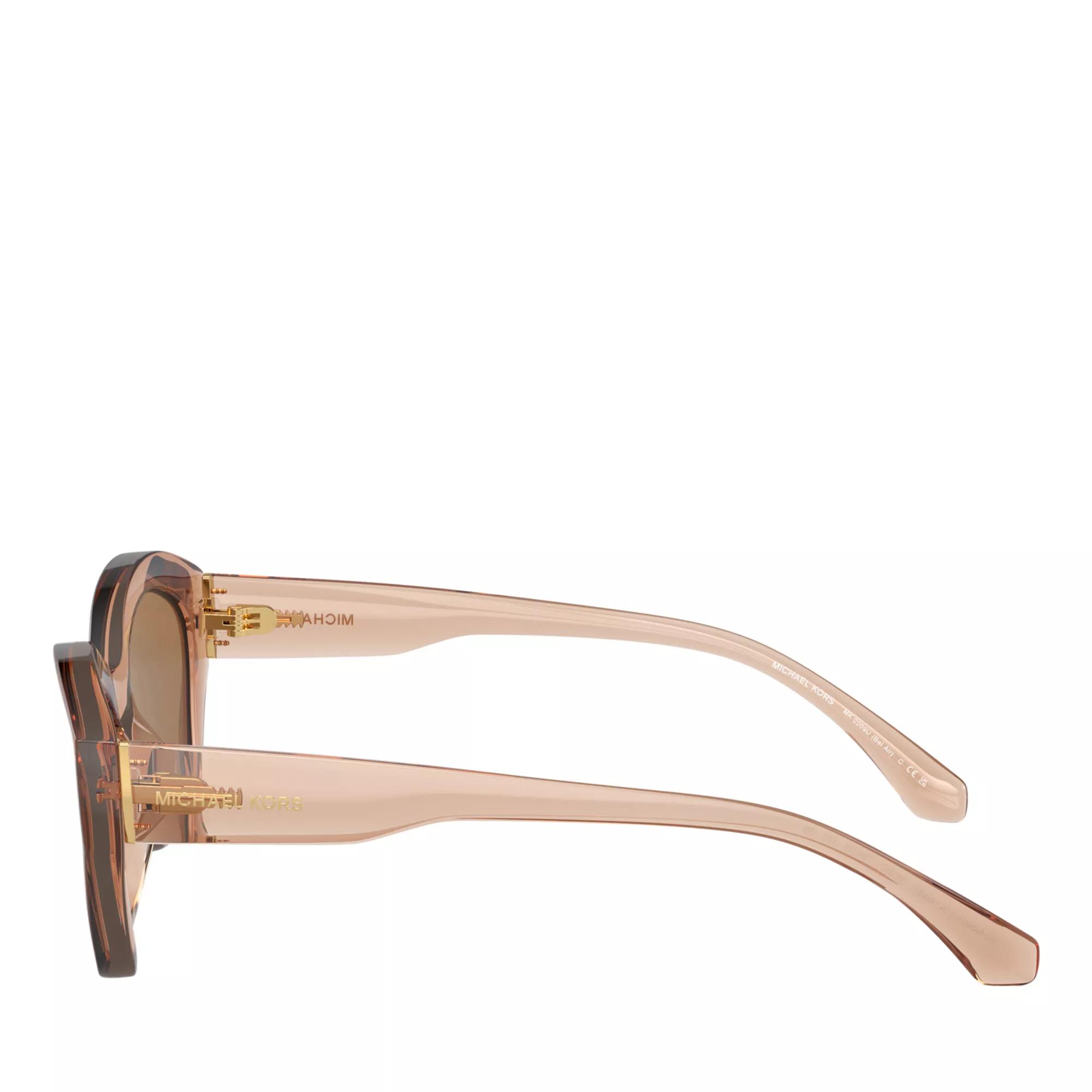 Michael Kors 0MK2209U 54 3999/O Brown Transparent | Sunglasses