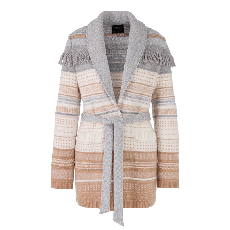 Marc Cain Overgangsjas Cardigan grey