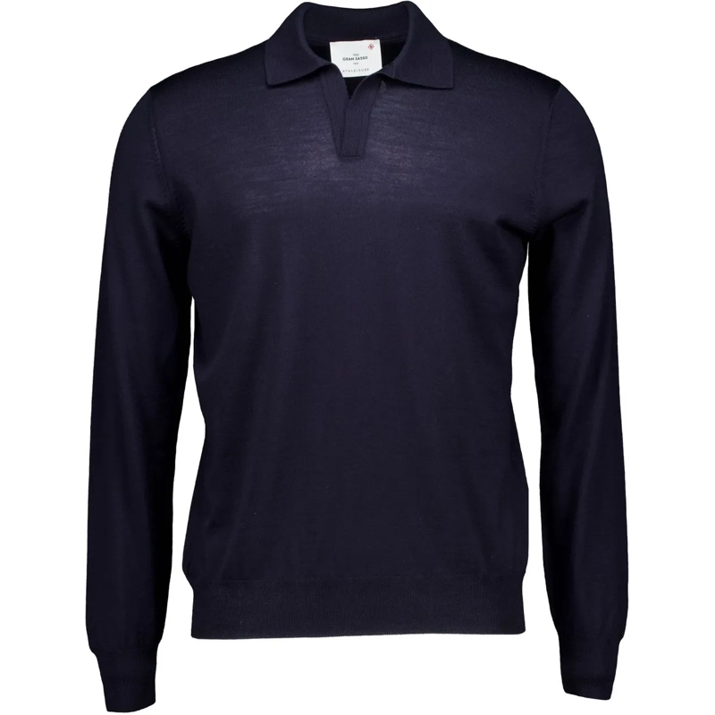 Gran Sasso Poloshirt Gran Sasso 43189/14513 Polos Donkerblauw 43189/145 blau