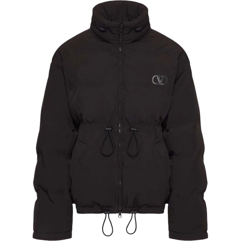 Valentino Garavani Daunenjacke Vlogo Puffer Jacket schwarz